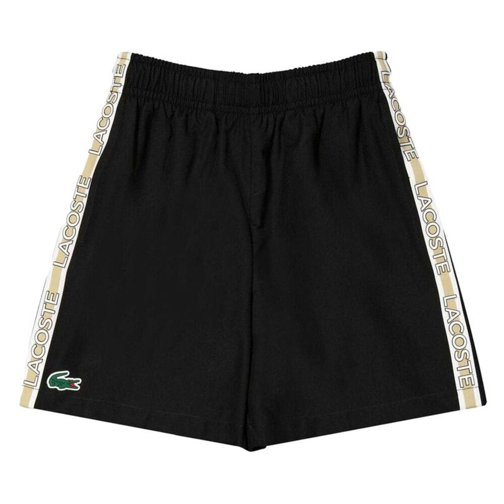 Lacoste Unisex Adult Bermuda Relaxed Fit Sport Shorts / Black